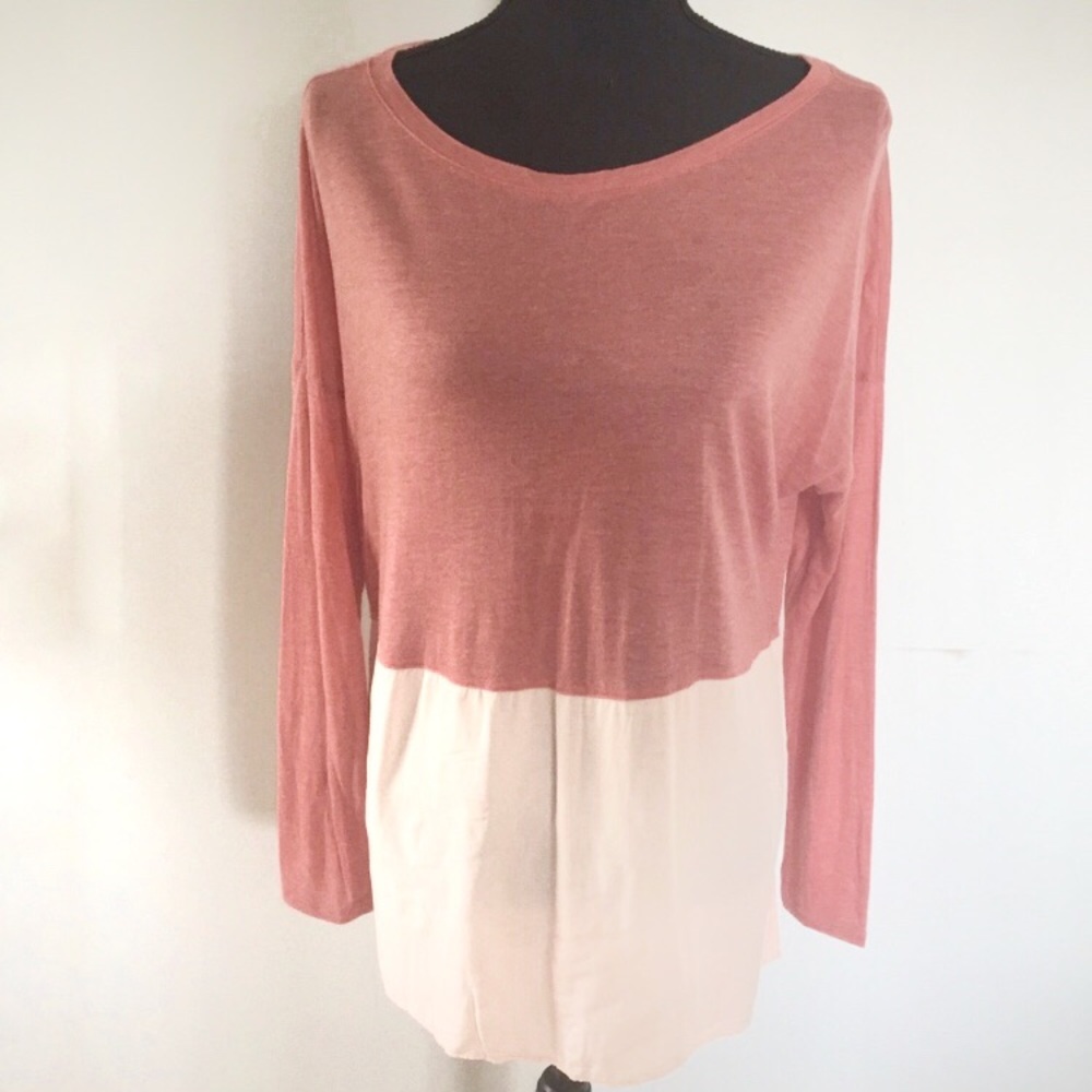 LOFT Outlet Long Sleeve Lounge Shirt